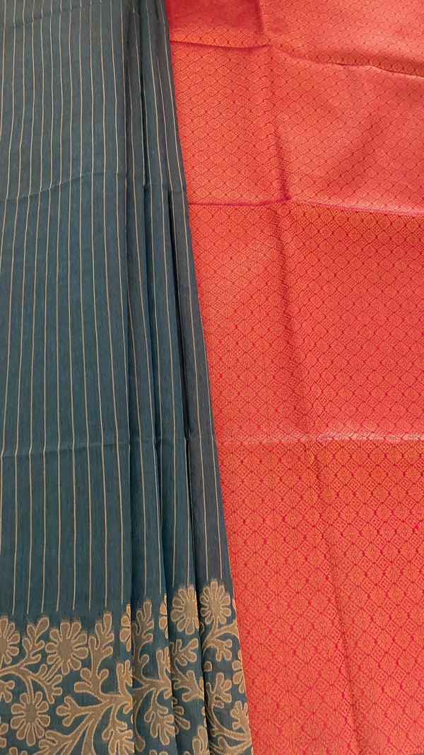 Kanchi Silk Cotton Saree