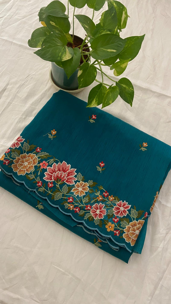 Green Silk Saree