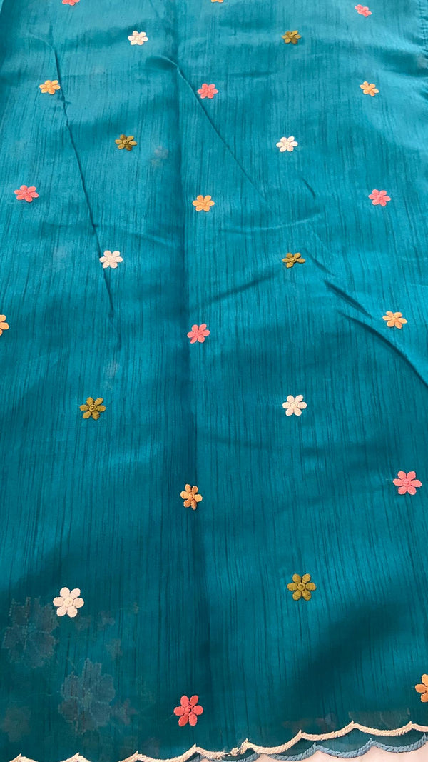 Green Silk Saree
