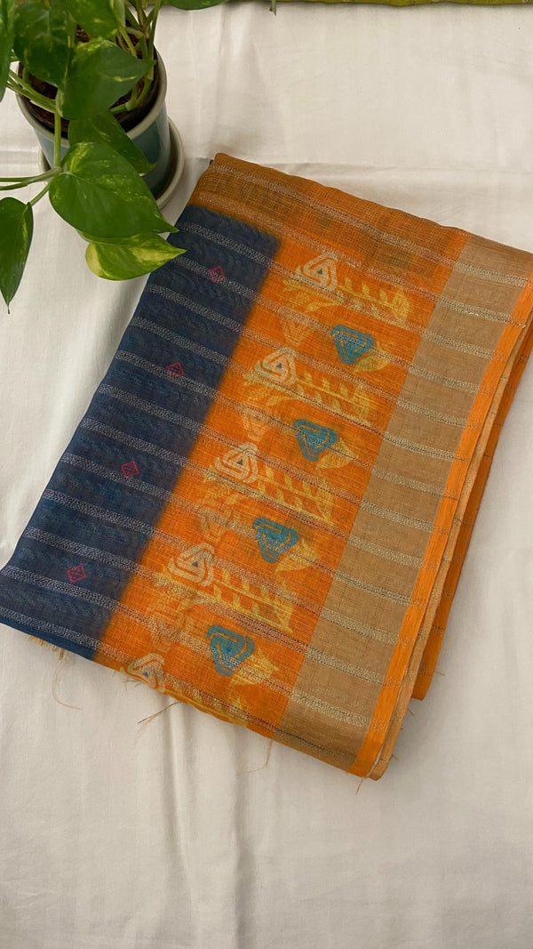 Linen Saree