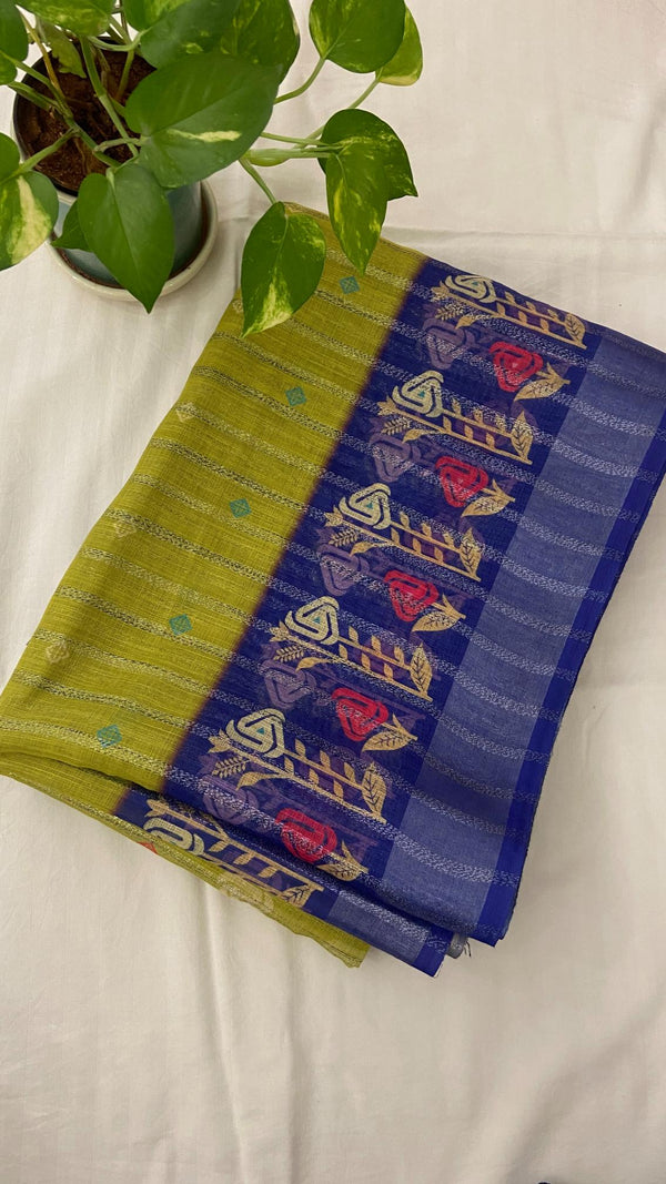 Linen Saree