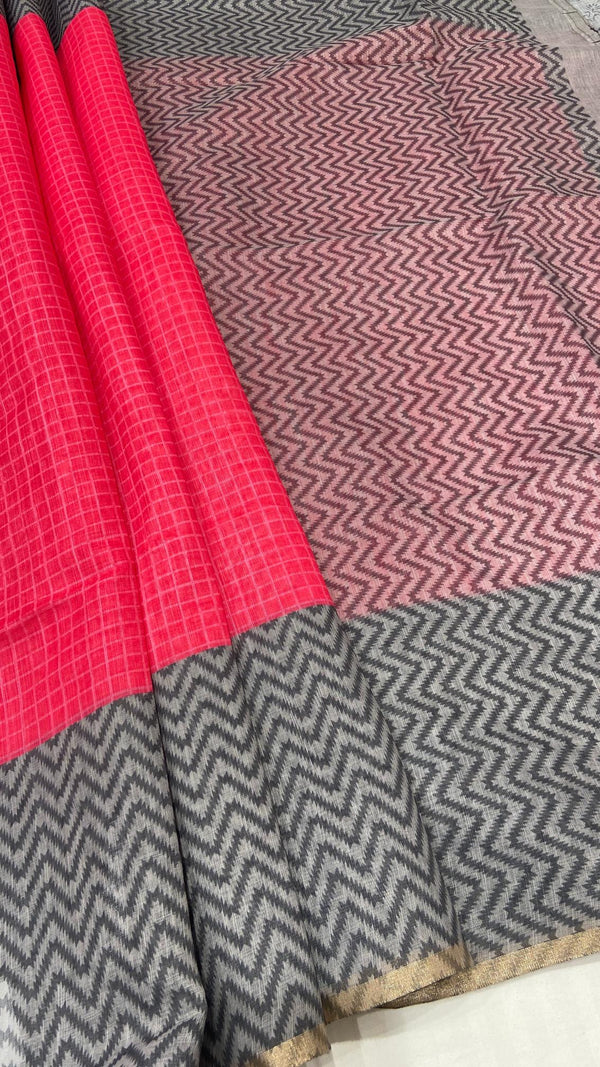 Linen Saree