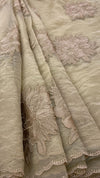Crushed Organza Saree