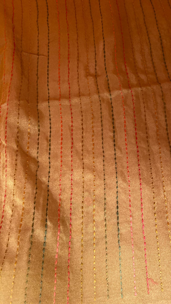 Viscose Dola French Knot Saree