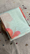 LINEN TISSUE SAREE