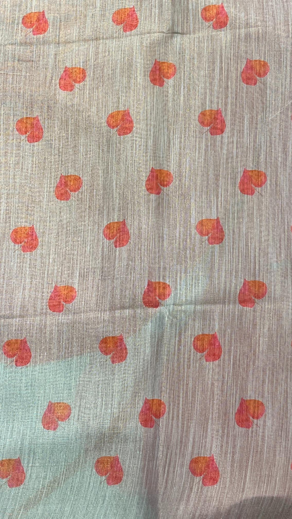 LINEN TISSUE SAREE