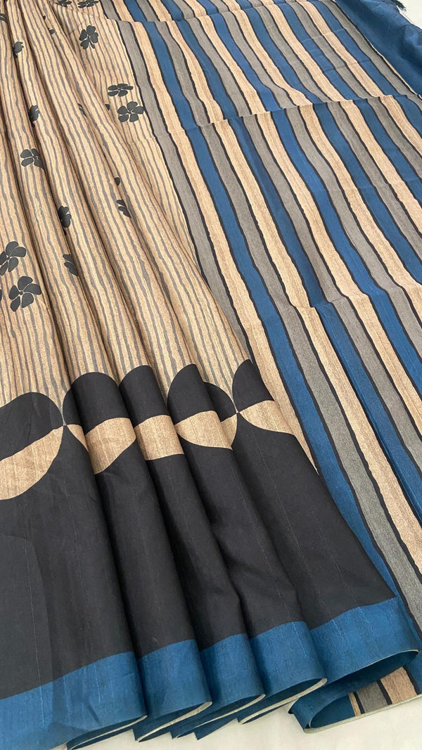 Semi Tussar Saree