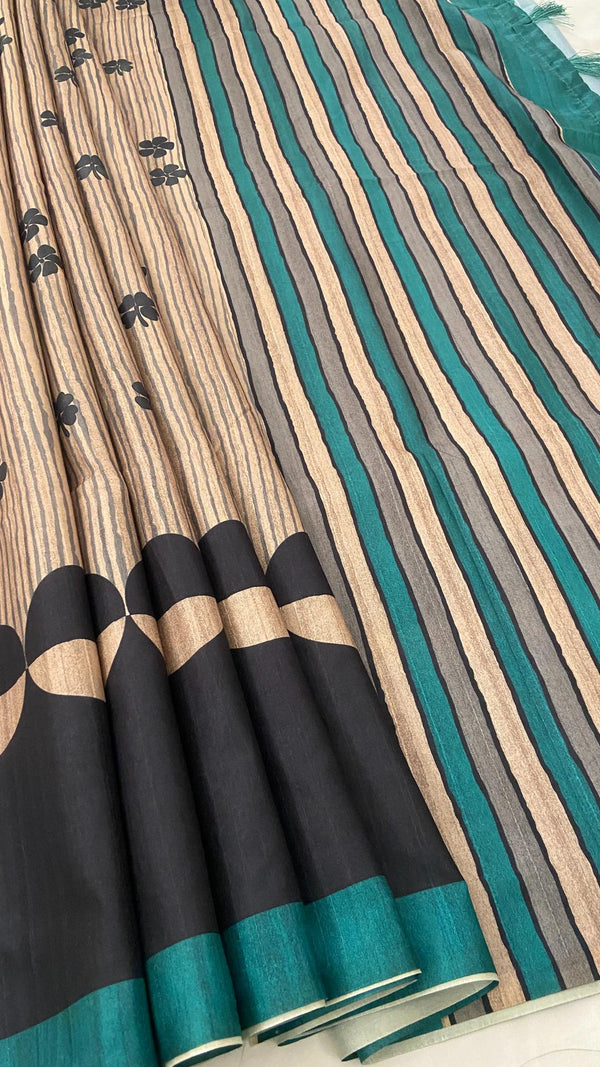 Semi Tussar Saree