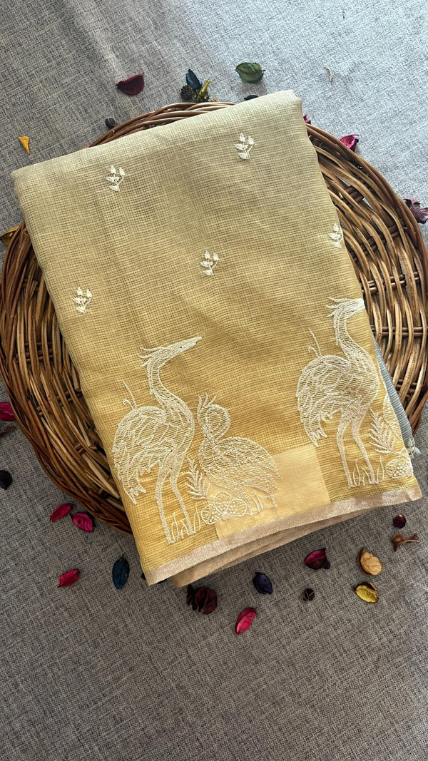 Pure Kota Saree -Dual tone