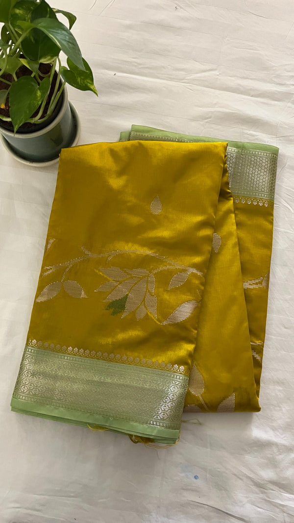Raw Mango Silk Saree
