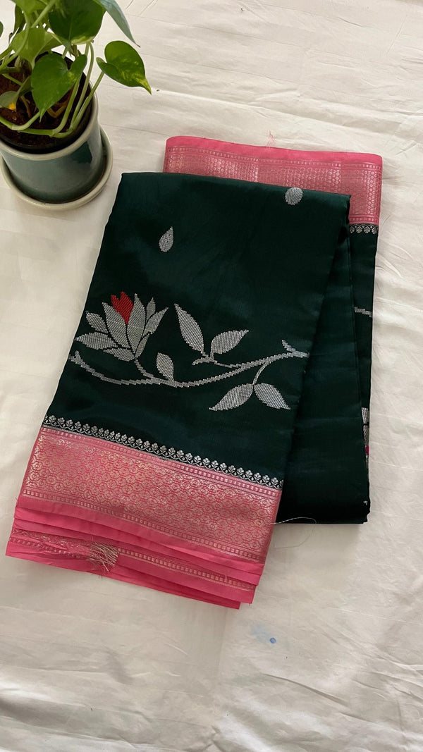 Raw Mango Silk Saree