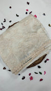 ORGANZA WITH FLORAL EMBROIDERY