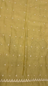 ORGANZA WITH FLORAL EMBROIDERY