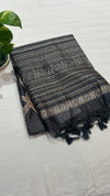 Semi Tussar Applique Saree