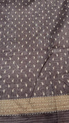 Semi Tussar Applique Saree