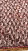 Linen cut work saree