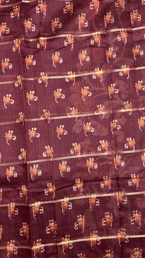 CHANDERI COTTON SAREE