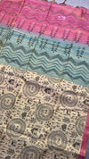 CHAPPA TISSUE TUSSAR SAREE