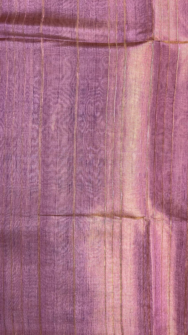 CHAPPA TISSUE TUSSAR SAREE