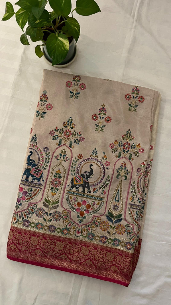 Banarasi Georgette Saree