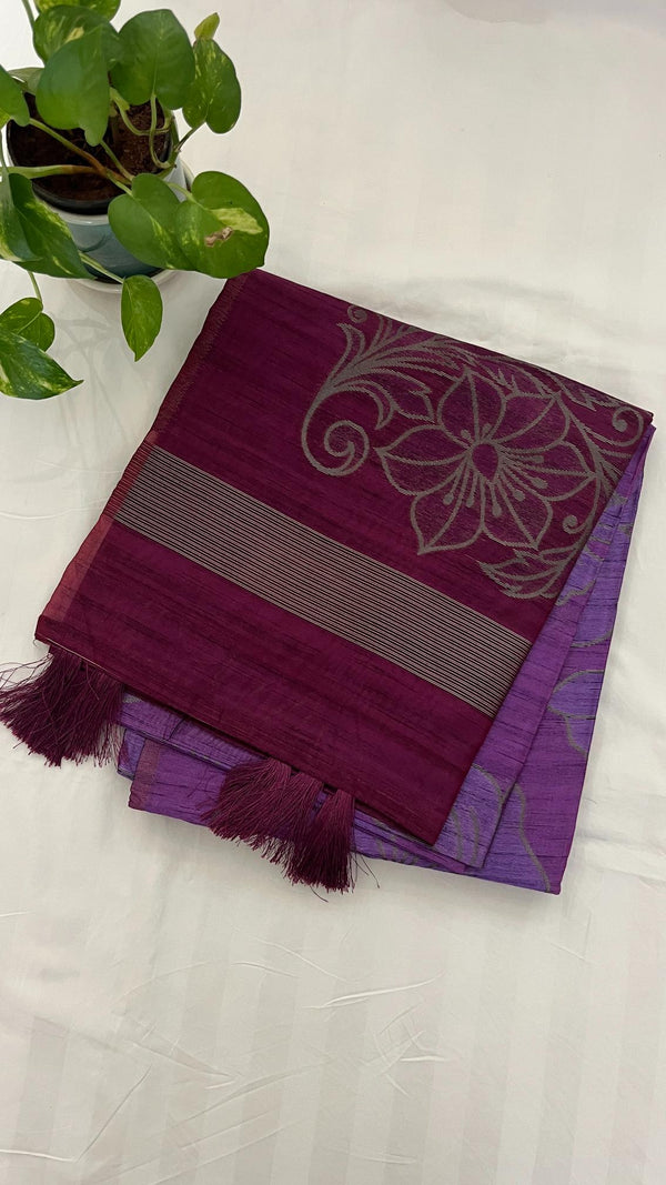 Keecha Tusser Saree