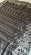 KeechaTussar with Organza Border