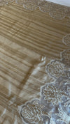 KeechaTussar with Organza Border