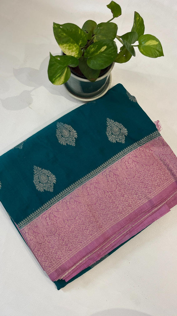Jute Banarasi Saree