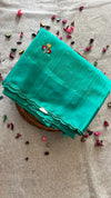 RAW GREEN SILK - BULLIAN FRENCHKNOT