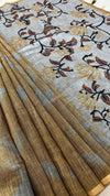 Linen Cotton Saree