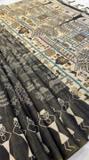CHAPPA TISSUE TUSSAR SAREE