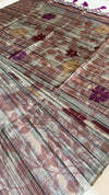 Kosha Silk Saree with Rosegold Zari