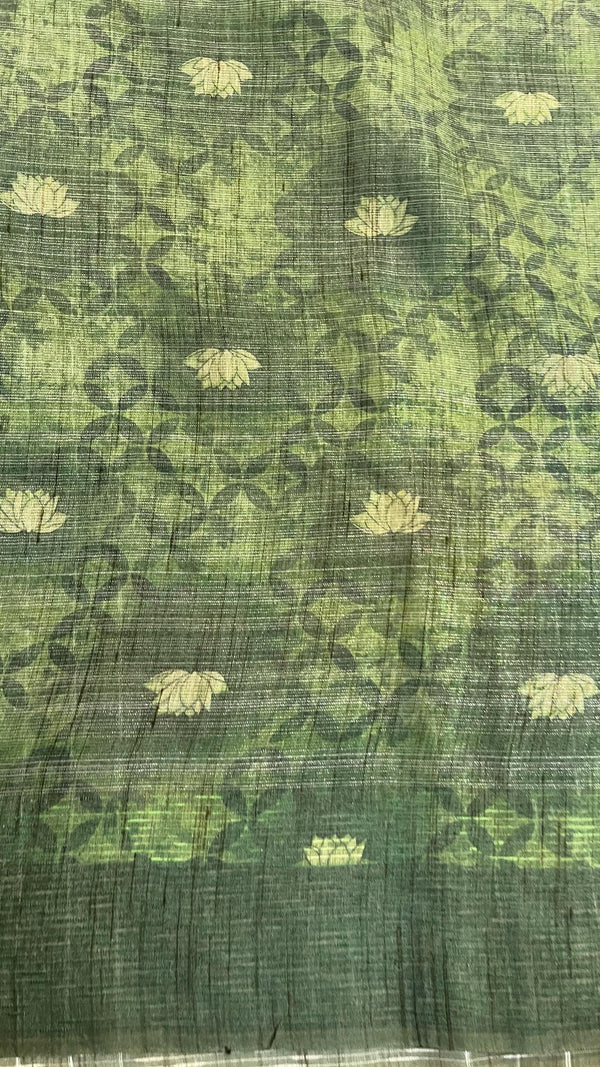 Semi Tussar Saree