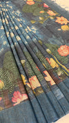 Semi Tussar Saree