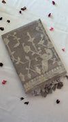 Jute Linen Cotton Saree