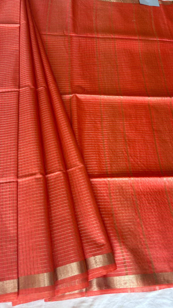 Mugha Tussar Saree
