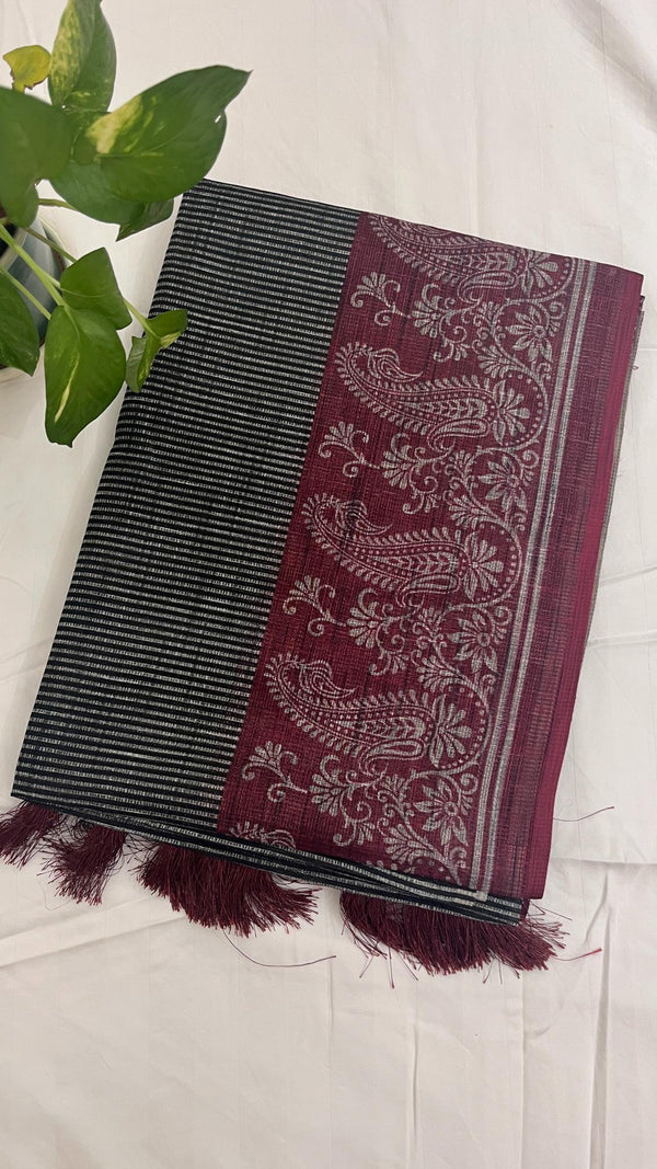 Jute Cotton Saree