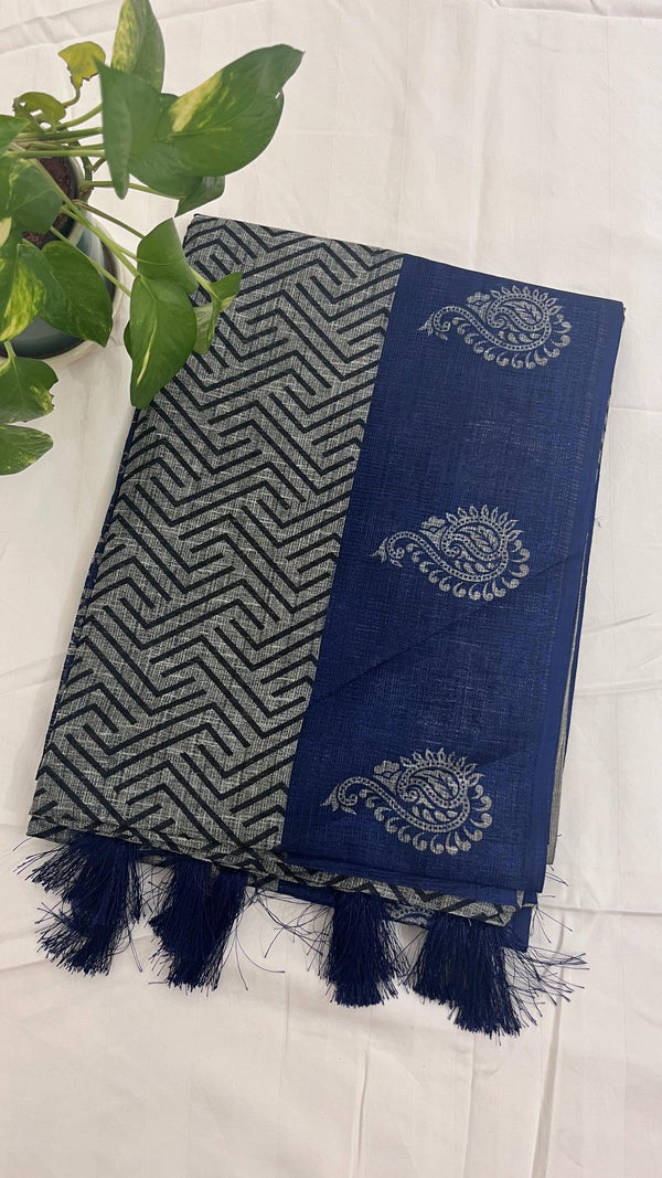 Jute Cotton Saree