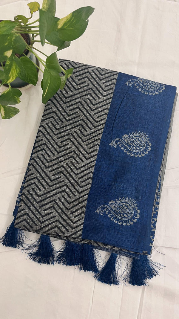 Jute Cotton Saree