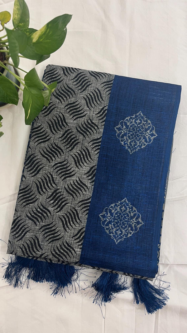 Jute Cotton Saree