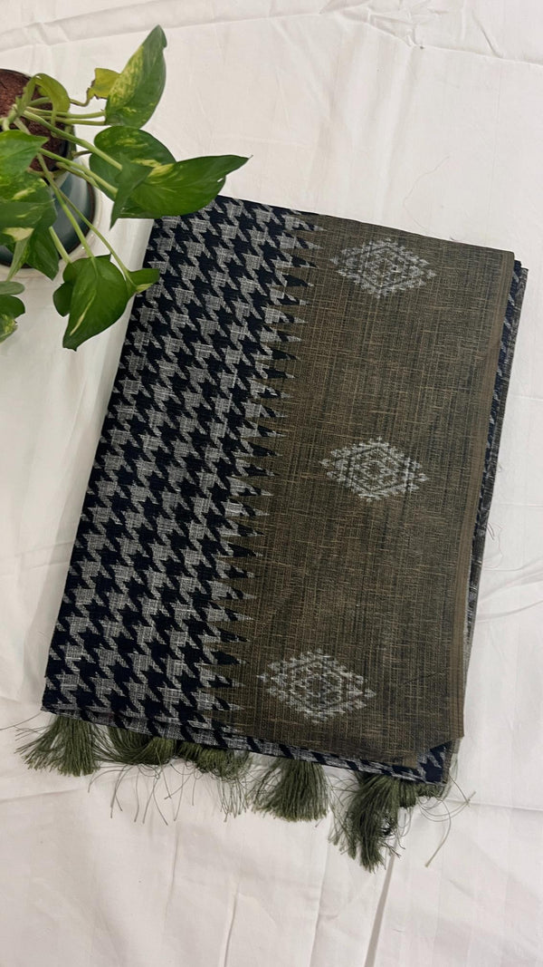 Jute Cotton Saree