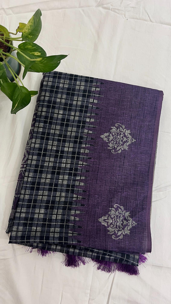 Jute Cotton Saree