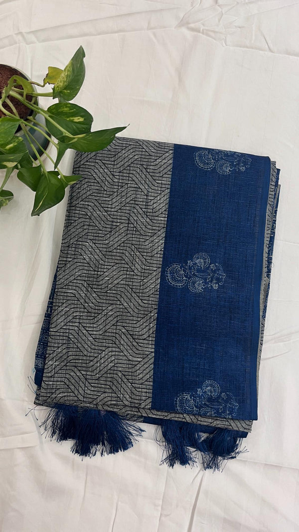 Jute Cotton Saree