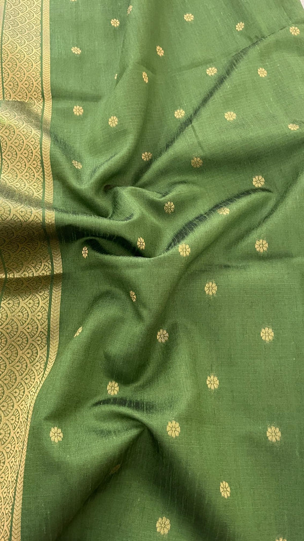 Art silk-penkalamkari saree