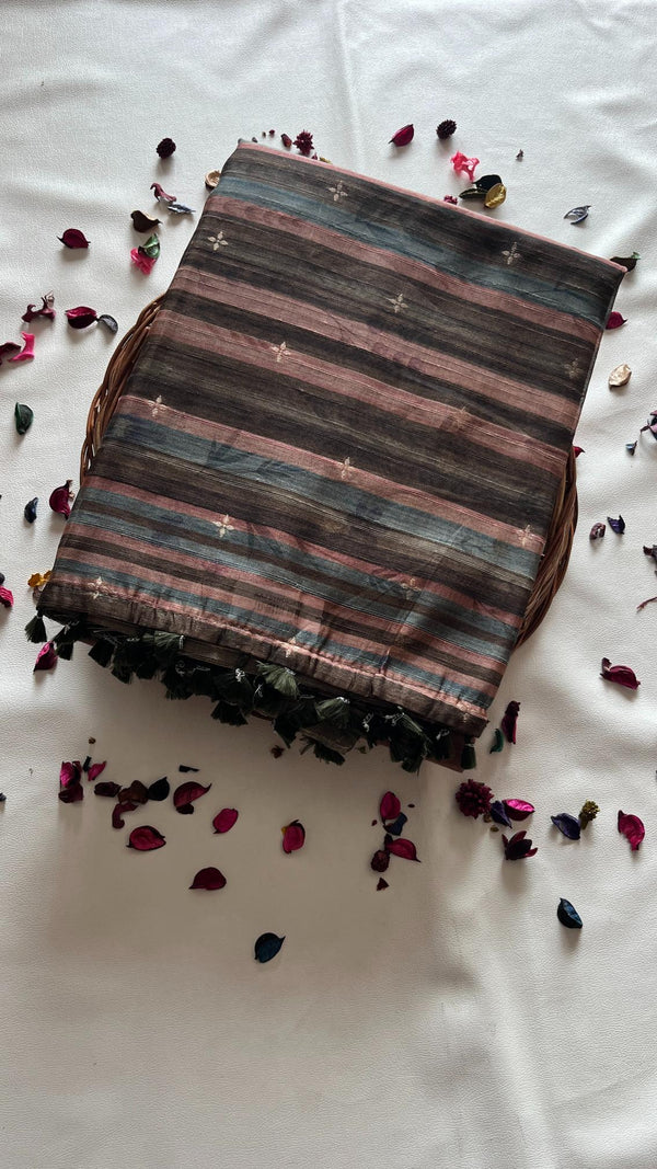 Chappa Tussar Saree