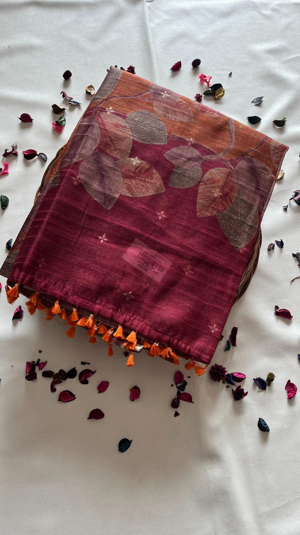 Chappa Tussar Saree