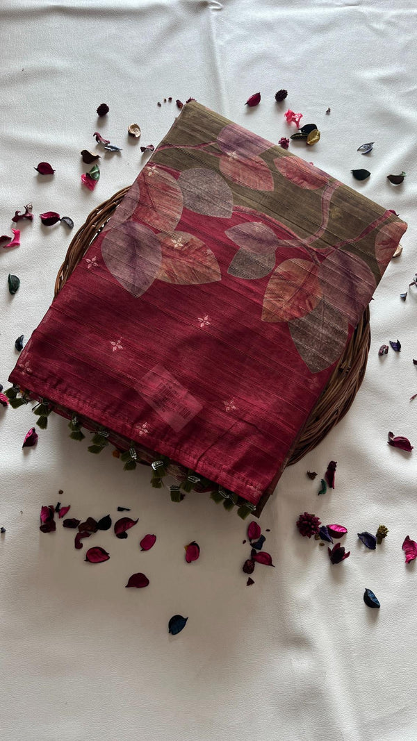 Chappa Tussar Saree