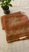 LINEN TISSUE SAREE