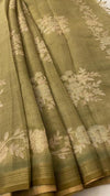LINEN TISSUE SAREE