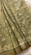 LINEN TISSUE SAREE
